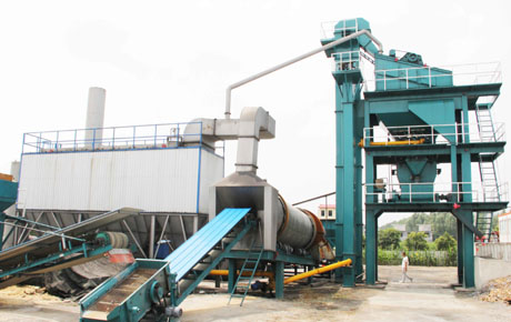 batch asphalt mixing plant