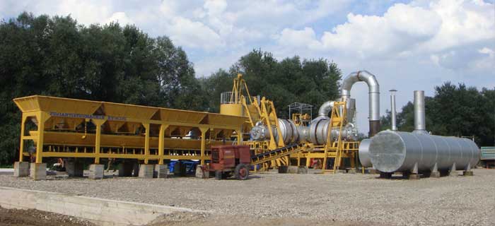 Mobile Asphalt Plant