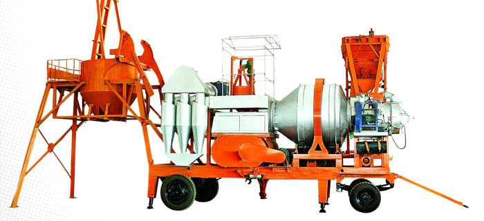 SLB Series mobile asphalt mixing plant