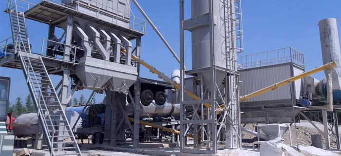 YLB Series mobile asphalt mixing plant