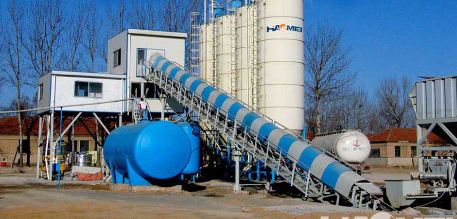 Belt Conveyor Concrete Plant