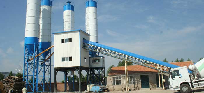 ready mixed concrete mixing plant